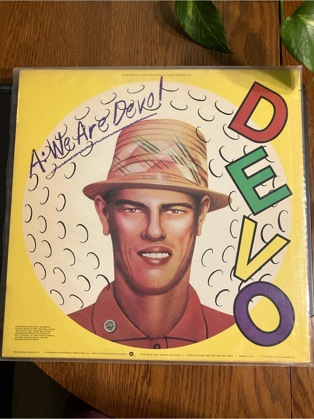 Vintage 1978 First Pressing Devo “Q:Are We Not Men? A:We Are Devo!” Vinyl - Picture 2 of 11
